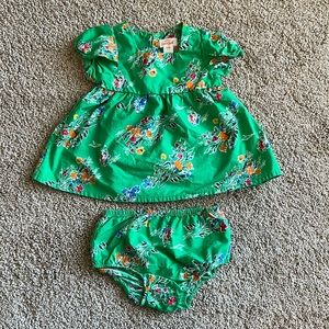 Floral Dress & Bloomers